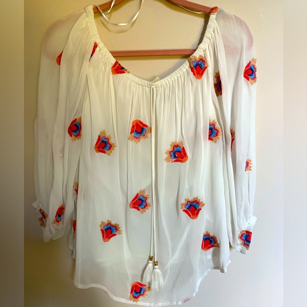 Really cute peasant style blouse by Alice Temperley. UK brand. Size 10. NWT